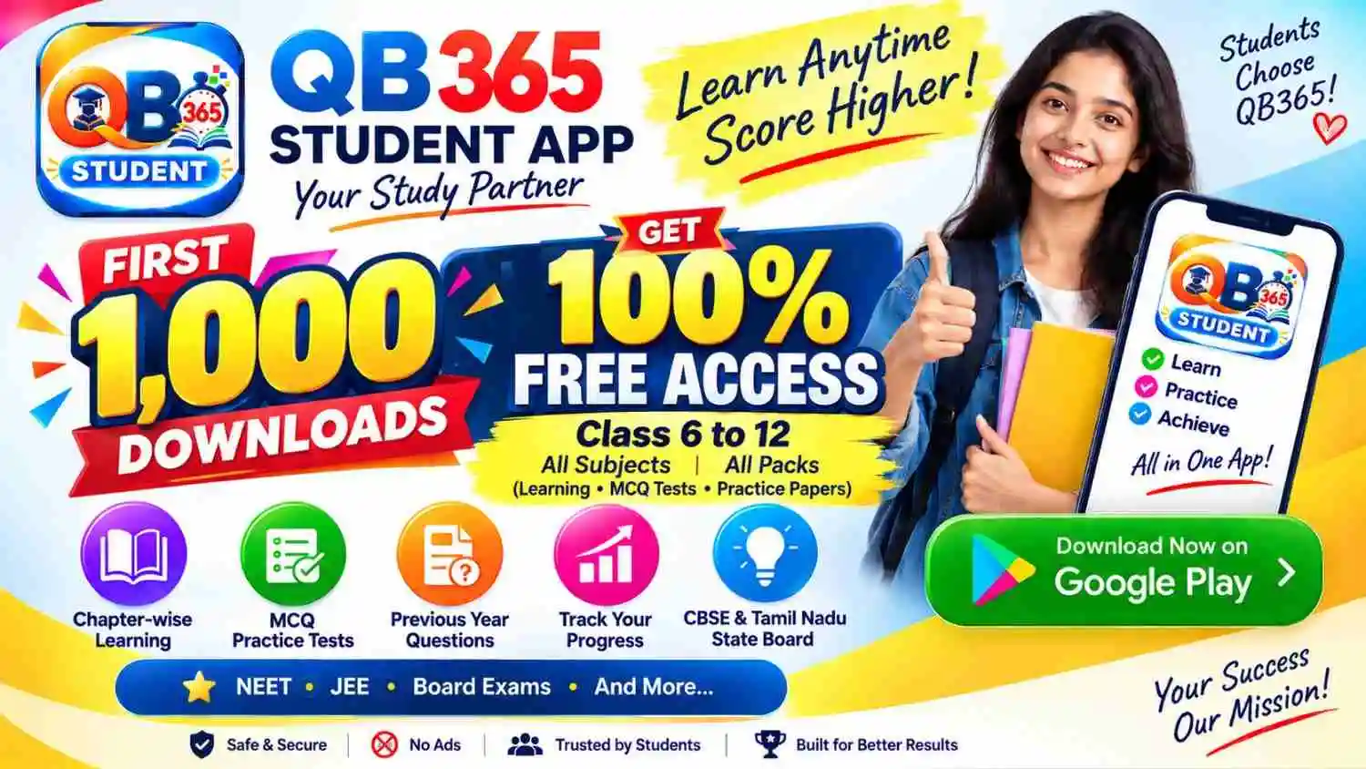 QB365 student app