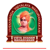 Vivekananda Vidyalaya Matric Hr. Sec. School Madurantakam Kanchipuram